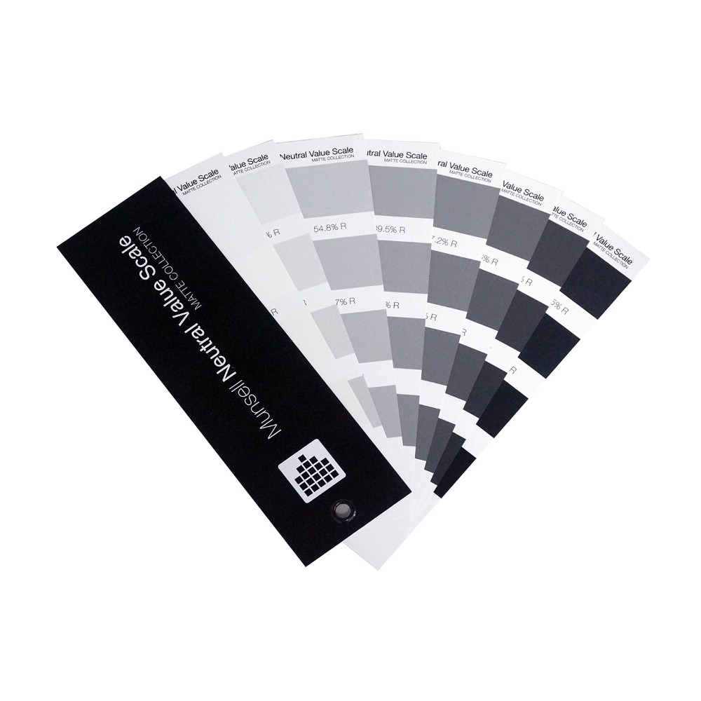 Munsell Color Neutral Value Scale Matte Finish 먼셀 그레이 컬러 반광 / M50135