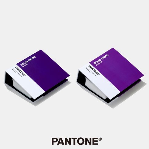 [예약 2023년 신제품] PANTONE 팬톤 솔리드 칩 코팅,비코팅 (총2권) GP1606B 컬러칩 칼라 북